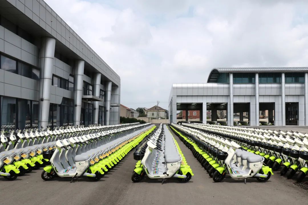 剛出廠的共享電動(dòng)車 剛出廠的共享電動(dòng)車